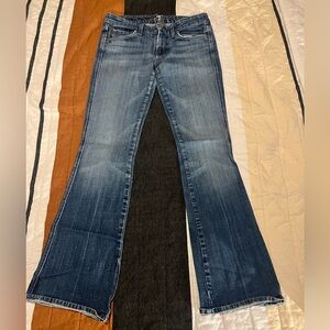 7 for all Mankind “A Pocket” boot cut jeans